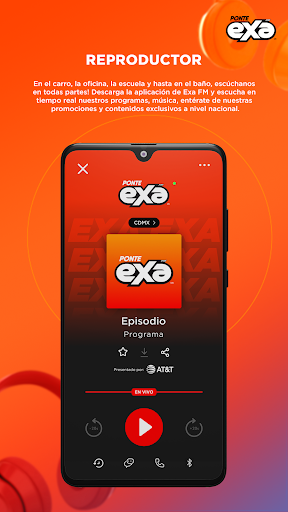 Android application EXA FM screenshort