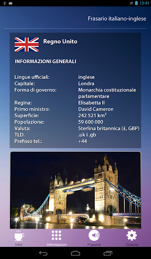 Android application Inglese - imparare l'inglese screenshort
