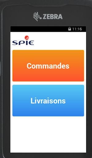 Android application PGI Douchette screenshort