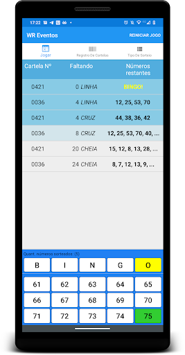 Android application VaiDeSorte.BB screenshort