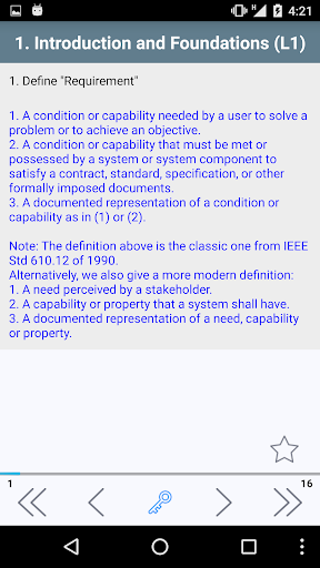 CPRE-FL Flash Cards Screen 2