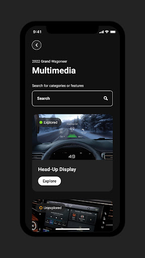 Screenshot of FCA Know & Go