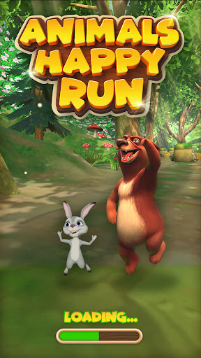 Animals Happy Run 3DAPK (Mod Unlimited Money) latest version screenshots 1
