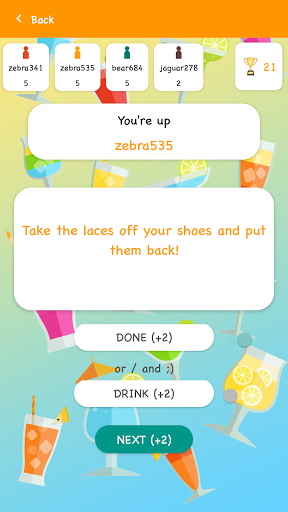 Drink and Play Screen 3