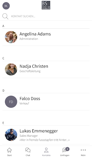 BS App Screen 2