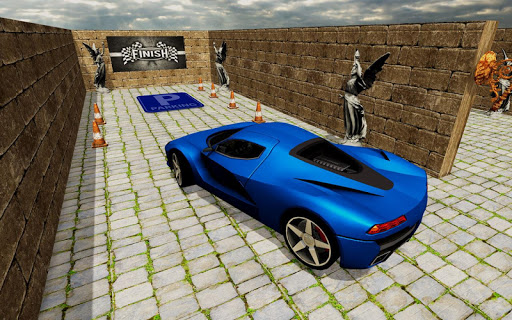 Android application Car Racing In Maze Runner screenshort