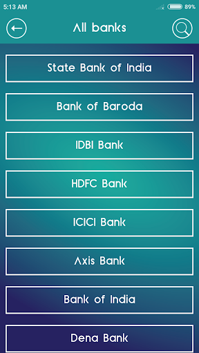 Bank ISFC Code Financial Calc Screen 2