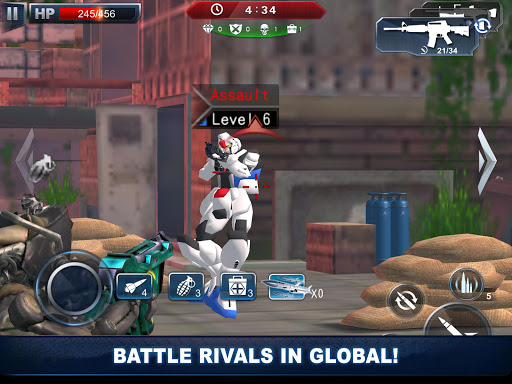 Télécharger Gratuit Jeux de guerre de tir : Robots Battle Simulator  APK MOD (Astuce) screenshots 2