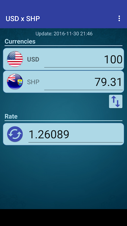 US Dollar x Saint Helena Pound - 5.5 - (Android)