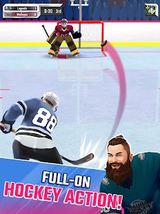 Puzzle Hockey - Official NHLPA Match 3 RPG Screenshot