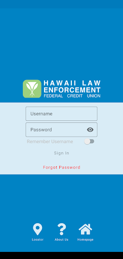Android application Hawaii Law Enforcement FCU screenshort