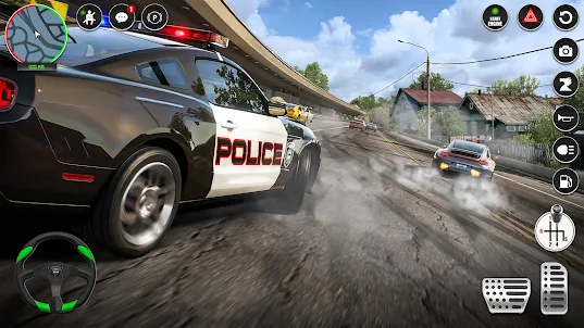 US Police Car Crash Simulator
