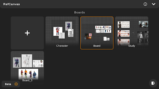 RefCanvas: Reference Board
