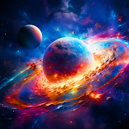 Space and Galaxy Wallpaper HD ikonjának képe