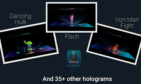 Hologramas 3D Proyecciones - Apps en Google Play