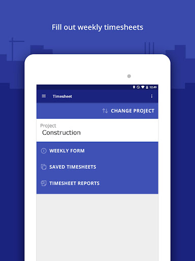 Timesheet Manager App Screen 3