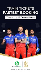 ConfirmTkt: Train Booking App Screenshot