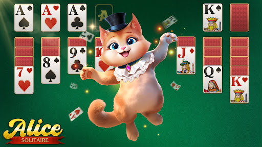 Screenshot of Alice Solitaire: Card Games