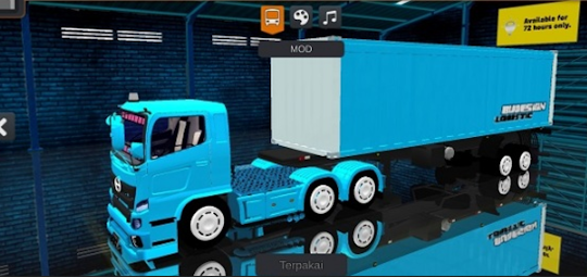 Mod Bussid Truck Hino Trailer