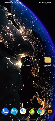 Android application Linterna fácil screenshort