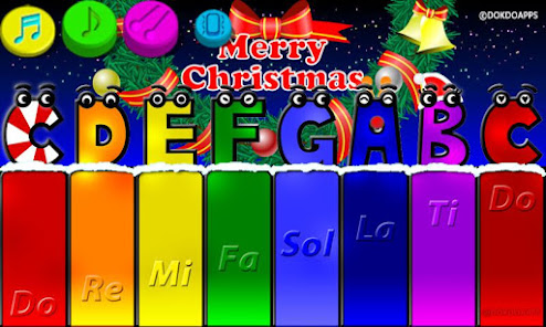 Screenshot 1 Mi bebe piano de navidad android