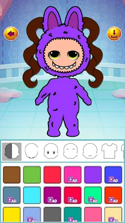 Game screenshot Labubu Doll Dress up Games hack