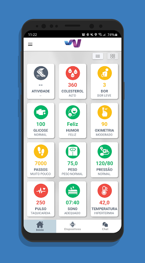 Android application Wippe Track screenshort