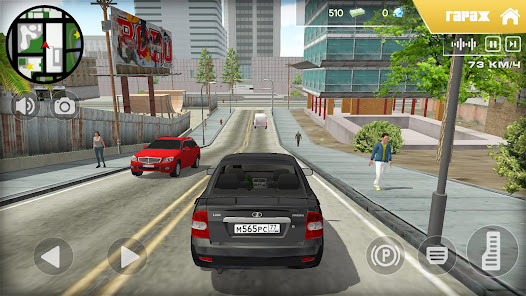 PRIORA: Grand Auto Simulator 1.0 APK + Мод (Unlimited money) за Android