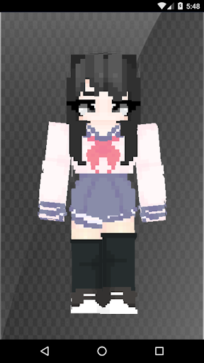 Anime skin for Minecraft