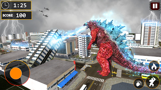 Godzilla Smash City Apk Mod for Android [Unlimited Coins/Gems] 9
