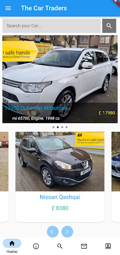 Android application The Car Traders screenshort