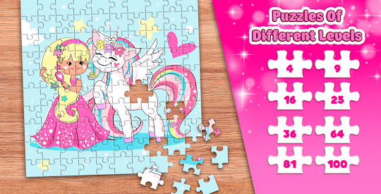 Prinzessin Rätsel - Puzzles