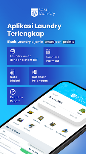Android application Saku Laundry screenshort