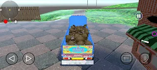 Indian Truck Games Cargo Truck - Screenshot 1