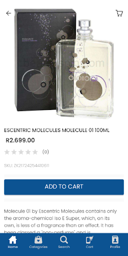 Zuks Online Shopping Screen 3
