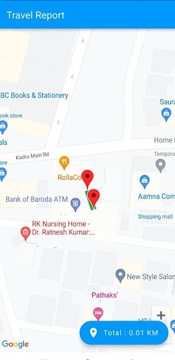 Android application Student Tracking Portal screenshort