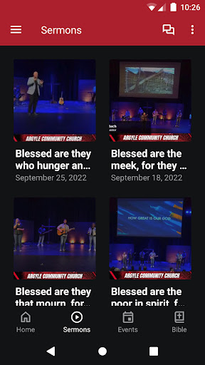 Argyle Community Church (TX) Screen 2