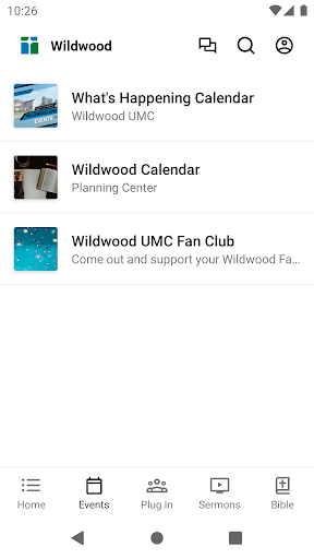 Wildwood United Methodist Screen 2