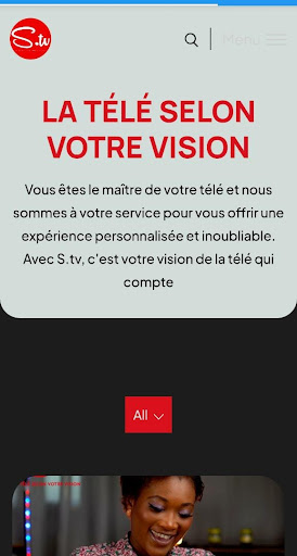 Android application Stv la télé selon votre vision screenshort