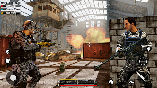 Low MB Game Gun Shooting Army Screen 3