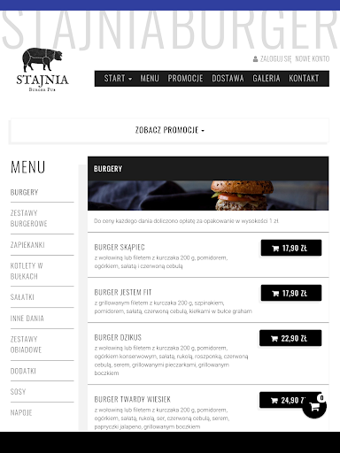 Stajnia Burger Pub Screen 3
