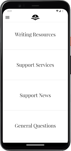 Android application ANC Support screenshort