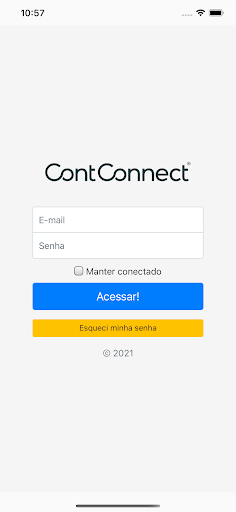 Android application ContConnect Soluções Contábeis screenshort