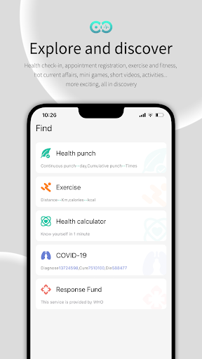 WearFit2.0 Screen 2