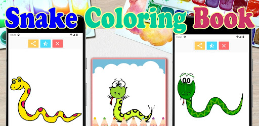 Rattle Snake Coloring Book