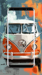 VW Combi Van Wallpaper