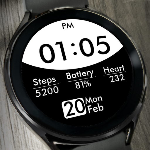 Key029 Digital Watch Face Screen 3