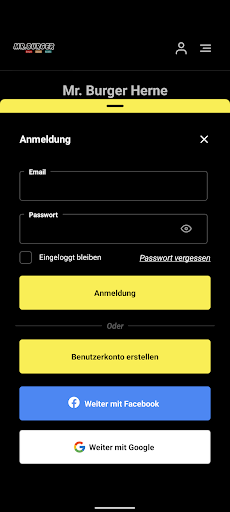 Mr. Burger Herne Screen 2
