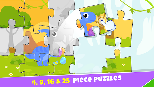 Bini Dino Puzzles for Kids!  screenshots 7