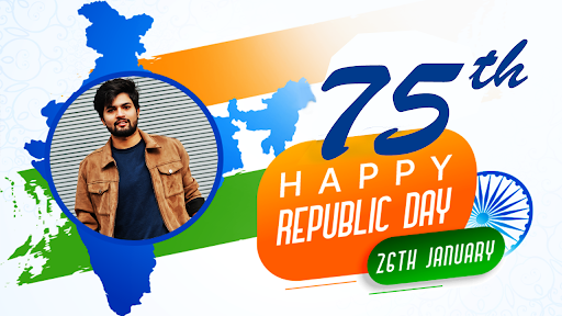 Android application Republic Day Photo Editor 2024 screenshort